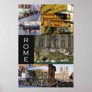 Poster Scènes de Rome