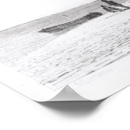 Poster Scènes du "Beagle" en réparation (Coin)