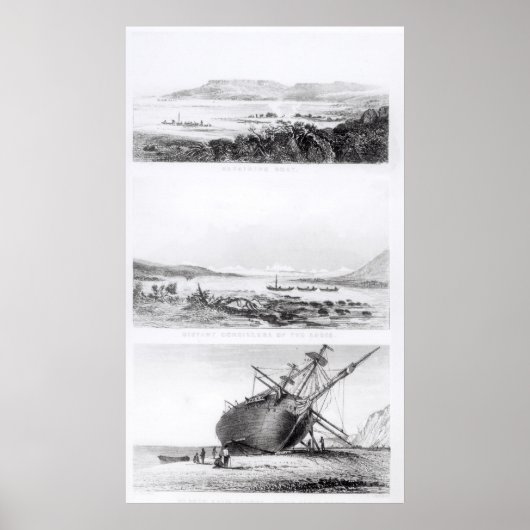 Poster Scènes du "Beagle" en réparation (Devant)