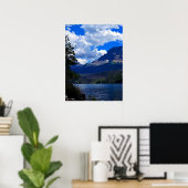 Poster Scènes du parc national des Glaciers (Bureau à domicile)