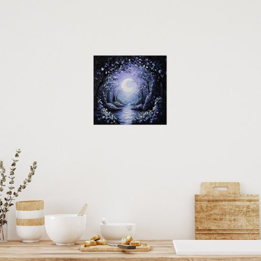 Poster Scènes florales (Cuisine)