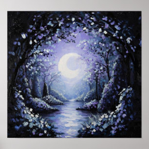 Poster Scènes florales