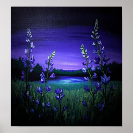 Poster Scènes florales (Devant)