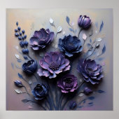 Poster Scènes florales (Devant)