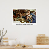 Poster Scènes Historiques Détail Par Giovanni Tiepolo (Cuisine)