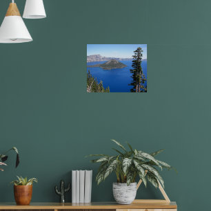 Poster Scenic Crater Lake National Park