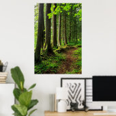 Poster Scenic Green Forest (Bureau à domicile)