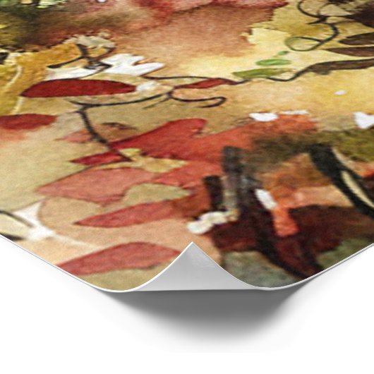 Poster Scenic Landscape with Train (Coin)