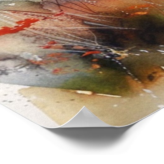 Poster Scenic Landscape with Train (Coin)