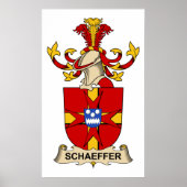 Poster Schaeffer Family Crest (Devant)