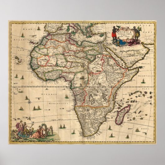 Poster Schagen Afrique (Devant)