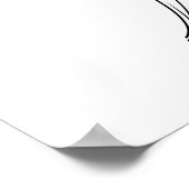 Poster Schakespeare citation Illustration de phare (Coin)