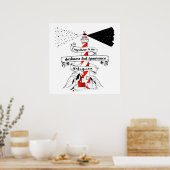 Poster Schakespeare citation Illustration de phare (Cuisine)