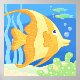 poster - schattig tropisch decor