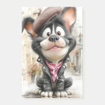 Poster Schattige Rebellenhond
