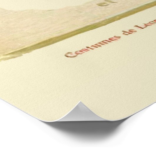 Poster Schéhérazade, Léon Bakst & Ballets Russes (Coin)