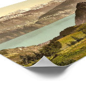 Poster Scheidegg, avec Gersau et Vitznauer Stock, Rigi, (Coin)