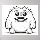 Poster Schéma de monster (Devant)