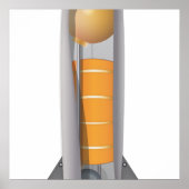 Poster Schéma des fusées (Devant)