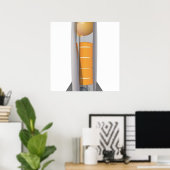 Poster Schéma des fusées (Bureau à domicile)