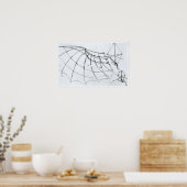 Poster Schéma d'une aile mécanique (Cuisine)