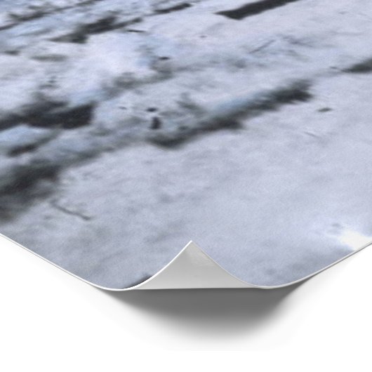 Poster Schéma Titanique RMS d'Iceberg Vs. Navire (Coin)