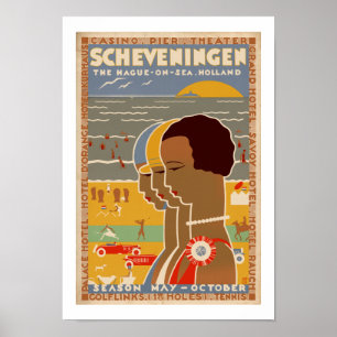 Poster Scheveningen