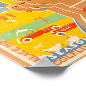 Poster Scheveningen ~ La Haye sur la mer (Coin)