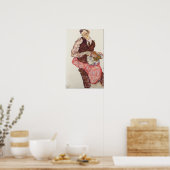 Poster Schiele - Amants (Cuisine)