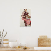 Poster Schiele - Amoureux (Cuisine)