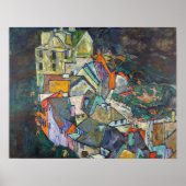 Poster Schiele - Fin De Ville (Devant)