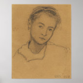 Poster Schiele - Gerti 1907 (Devant)