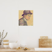 Poster Schiele - Homme au Chapeau Melon 1910 (Cuisine)