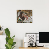 Poster Schiele - La Mort Et La Jeune Fille (Bureau à domicile)