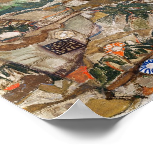 Poster Schiele - Lévitation (Les Aveugles) (Coin)