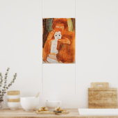 Poster Schiele - Madone avec enfant 1908 (Cuisine)