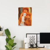 Poster Schiele - Madone avec enfant 1908 (Bureau à domicile)