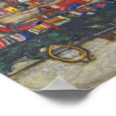 Poster Schiele - Maisons Colorées 1914 (Coin)