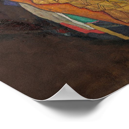 Poster Schiele - Mère Avec Deux Enfants (Coin)