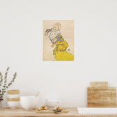 Poster Schiele - Neveu Anton Peschka 1915 (Cuisine)