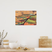 Poster Schiele - Paysage de campagne 1910 (Cuisine)