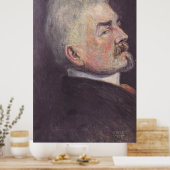 Poster Schiele - Portrait de Leopold Czihaczek de profil… (Cuisine)