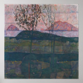 Poster Schiele - Réglage du soleil (Devant)