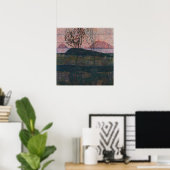 Poster Schiele - Soleil Couchant (Bureau à domicile)
