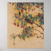 Poster Schiele - Sun Tree 1910 (Devant)