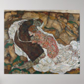 Poster Schiele - Tod Et Madchen (Devant)