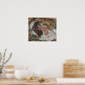 Poster Schiele - Tod Et Madchen (Cuisine)