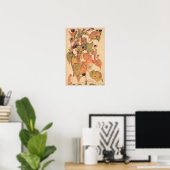 Poster Schiele - Tournesols 1911 (Bureau à domicile)