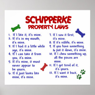 POSTER SCHIPPERKE PL2