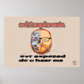 Poster Schizophrénie (Devant)